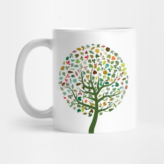 Autumn Leaves - Tree Hugger Design by PatrioTEEism